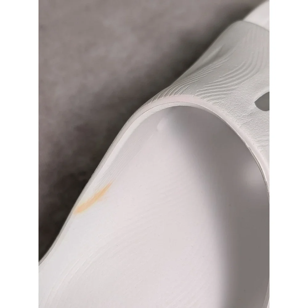 Hoka Ora Recovery Slide 3 Mens 12 White Sandals marker stain